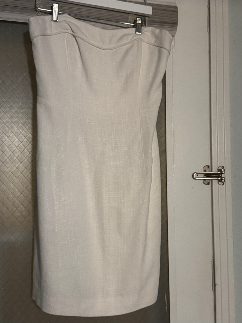 Strapless Off White Bibi Dress Lilly Pulitzer size 14 (fits like a 10-12)
